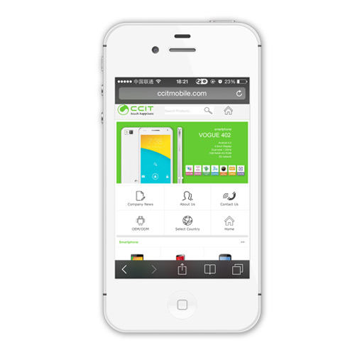 CCIT科技公司手机客户端网站